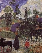 Paul Gauguin There are lily scenery oil on canvas